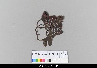 藏品(中國湖北皮影戲偶頭-生)的圖片